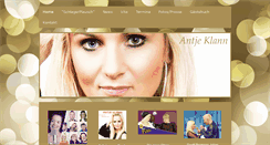 Desktop Screenshot of antje-klann.de